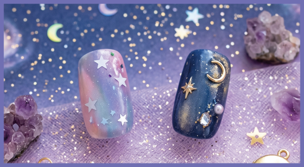 夜空ネイル
