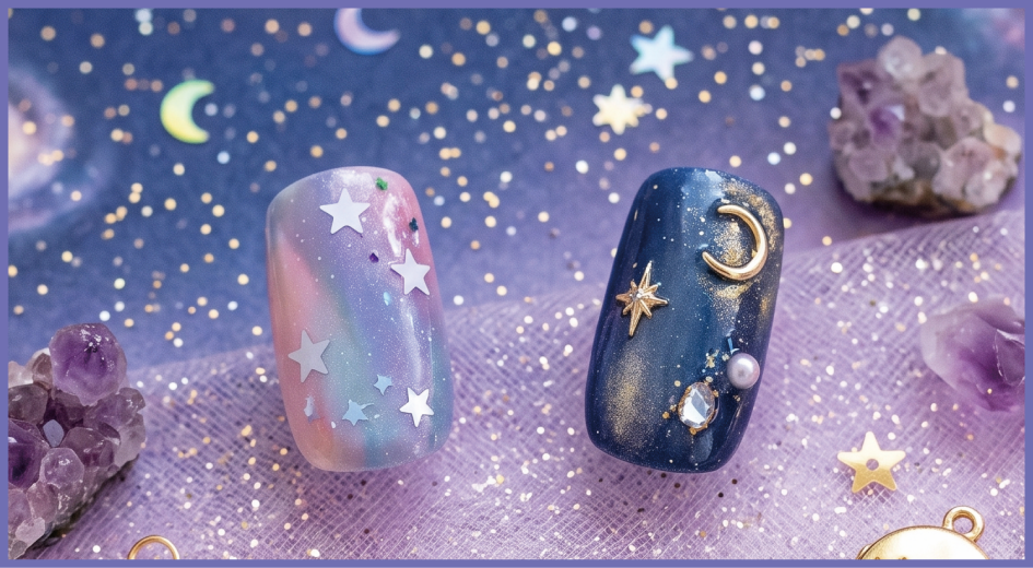 夜空ネイル
