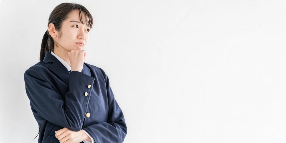 進路を考えている高校生のイメージ