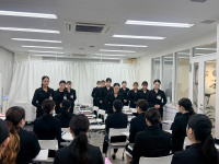 ビューティアドバイザーコース　【後期接客応対授業】