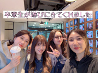 ビューティアドバイザーコース 【卒業生が来てくれました】