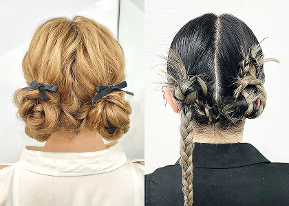 汗にも負けない！夏映えヘアアレンジ