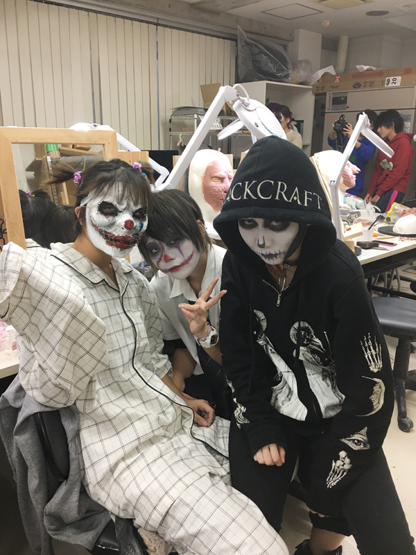 特殊メイクアーティストコース～★ハロウィン第三弾★～ 専門学校 大阪 美容のECCアーティスト